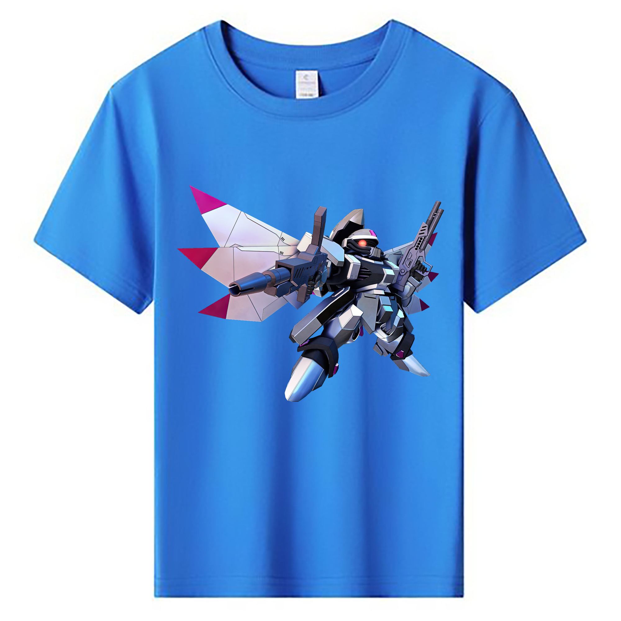 （画像用） 機動戦士ガンダム Mobile Suit Gundam 綿100％キッズTシャツ（フロントプリント）